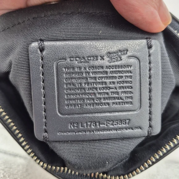 Coach Cracker Jack Wristlet Clutch - Picture 8 of 8